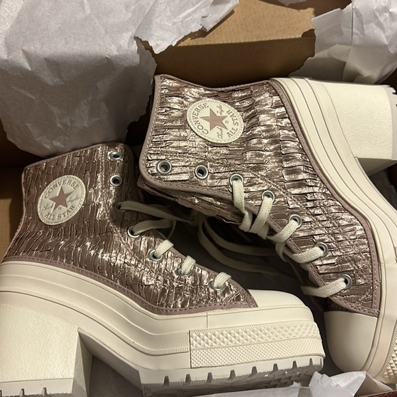 NWT Converse Chuck 70 De Luxe Heel Satin - Picture 12 of 16
